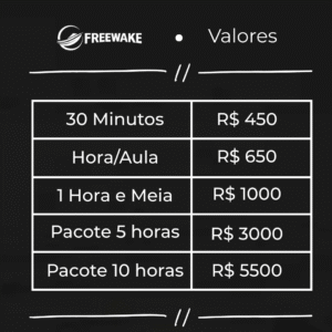 Wakesurf valores São paulo