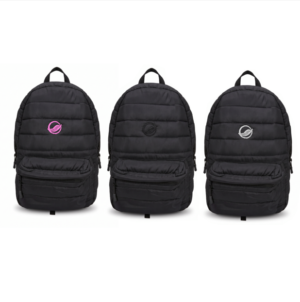 Mochila Puffer Impermeável Free Wake - Logo Branca - Imagem 2
